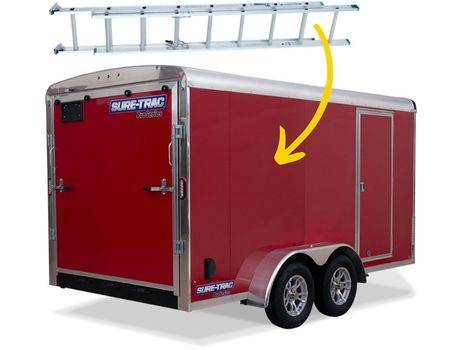 Enclosed Trailer Ladder Racks Side Ladder Rack Roof Ladder Rack iGoPro Lawn Supply